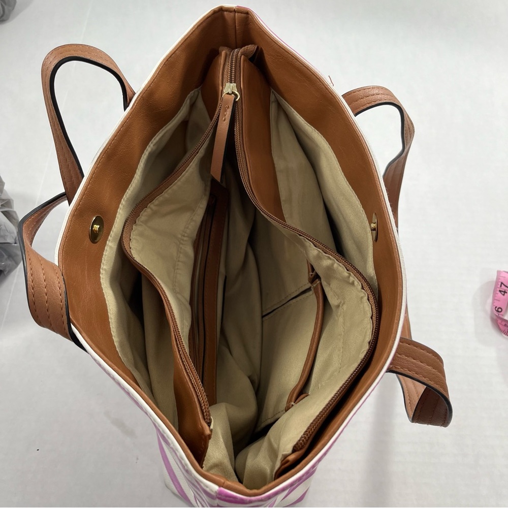 ✨ Rossetti  Striped Tote Bag ✨
💖 Fresh, fun, and perfect for everyday style! - Picture 13 of 13